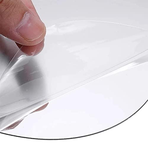 WallDaddy Oval Shape Plastic Mirror For Wall Size (20x30)Cm Flexible Mirror B-DiamondMirror